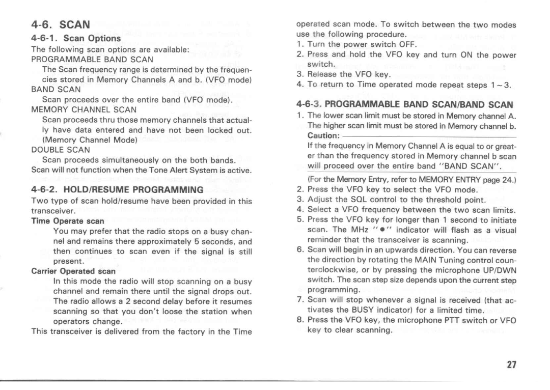 Kenwood TM-631A manual 