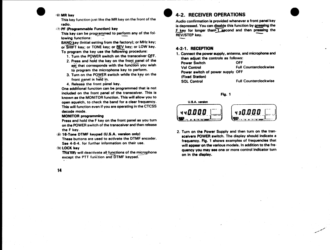 Kenwood TM-701E, TM-701A manual 