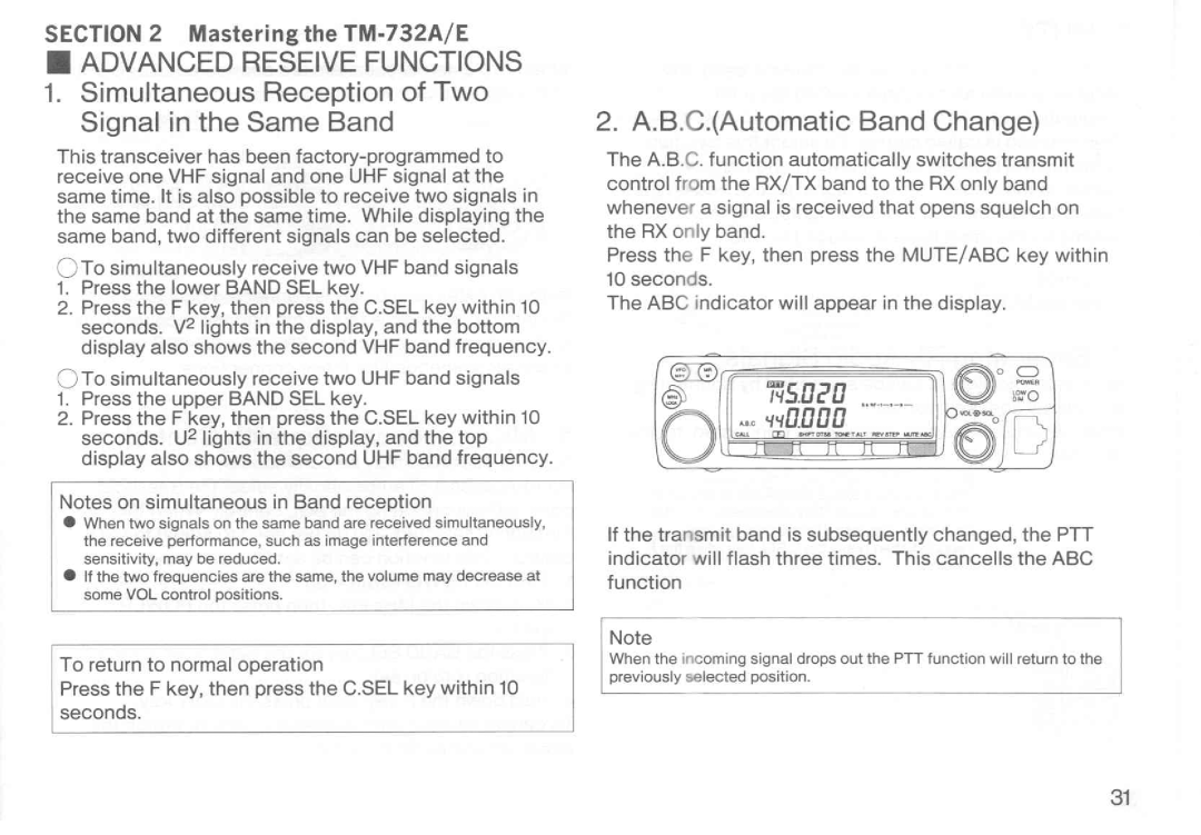 Kenwood TM-732A manual 