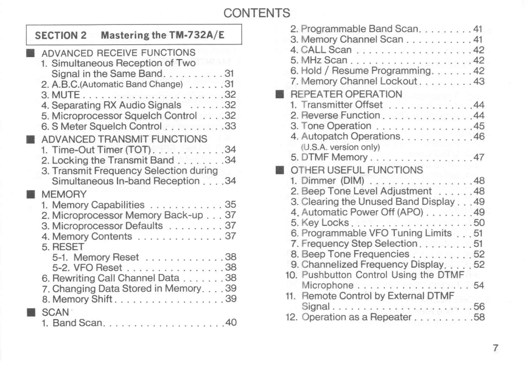 Kenwood TM-732A manual 