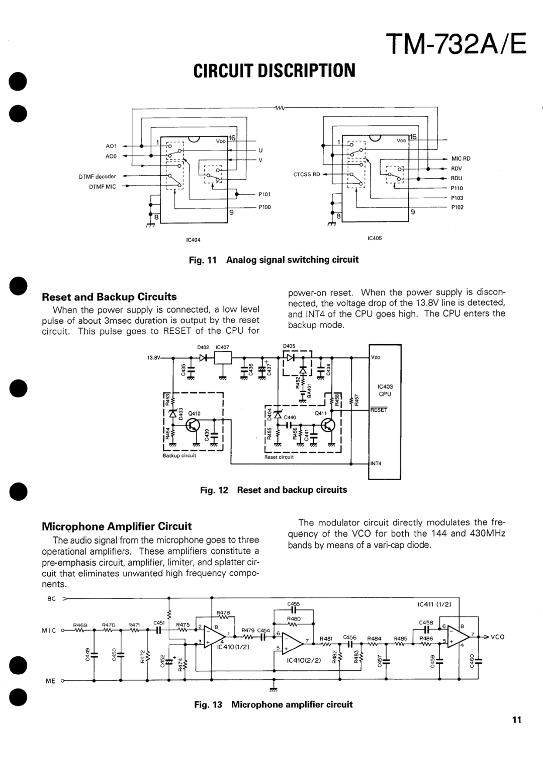 Kenwood tm-732A/E manual 