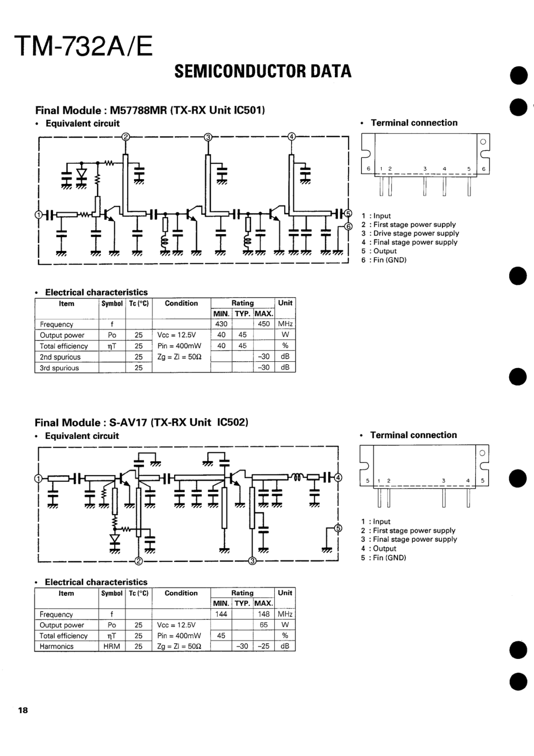 Kenwood tm-732A/E manual 