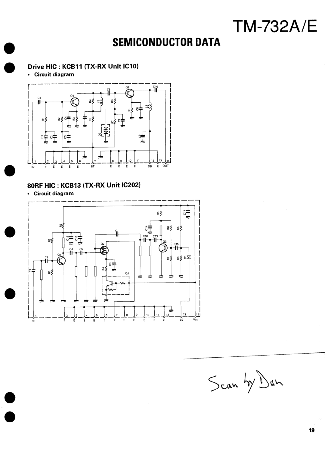 Kenwood tm-732A/E manual 