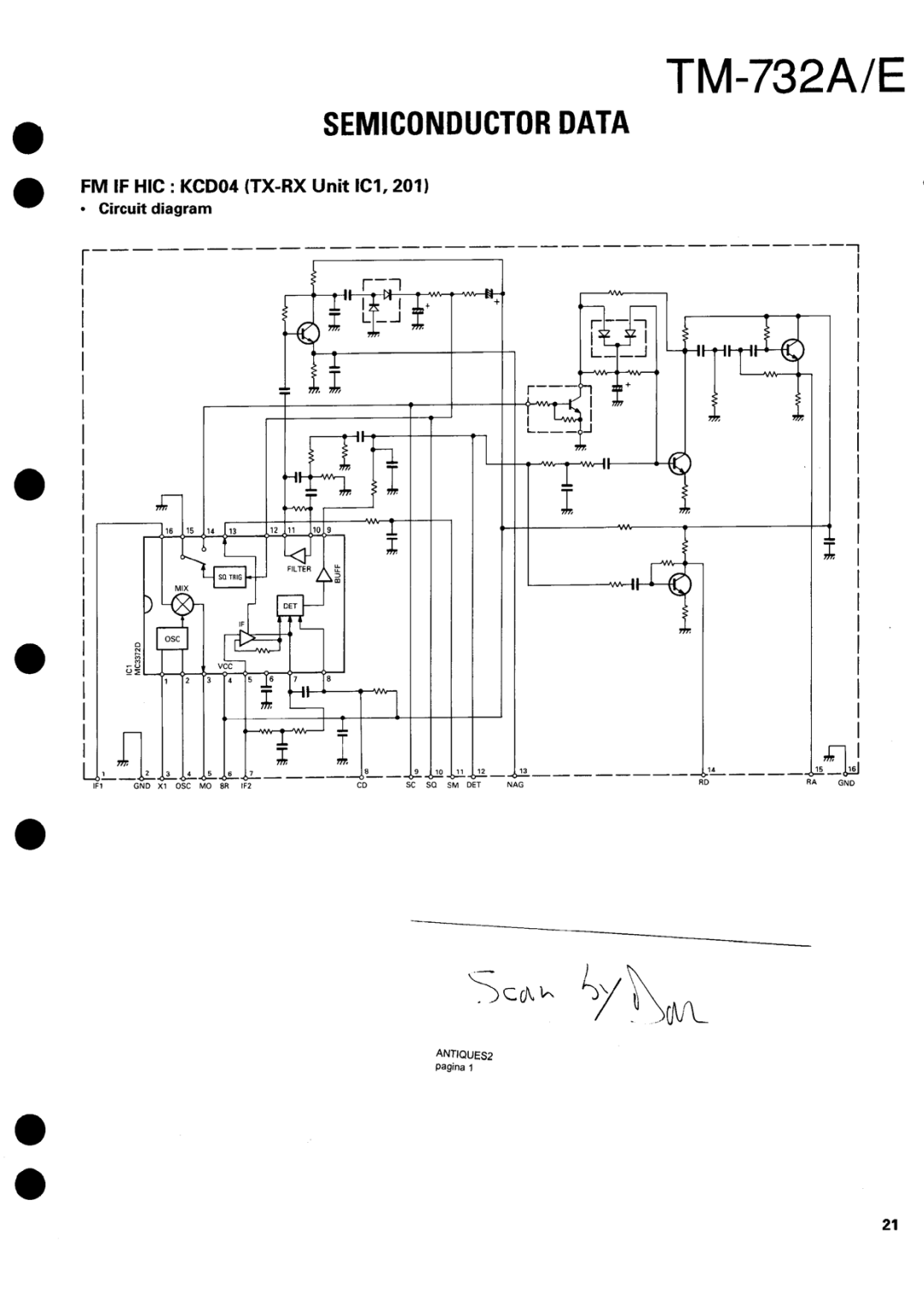 Kenwood tm-732A/E manual 