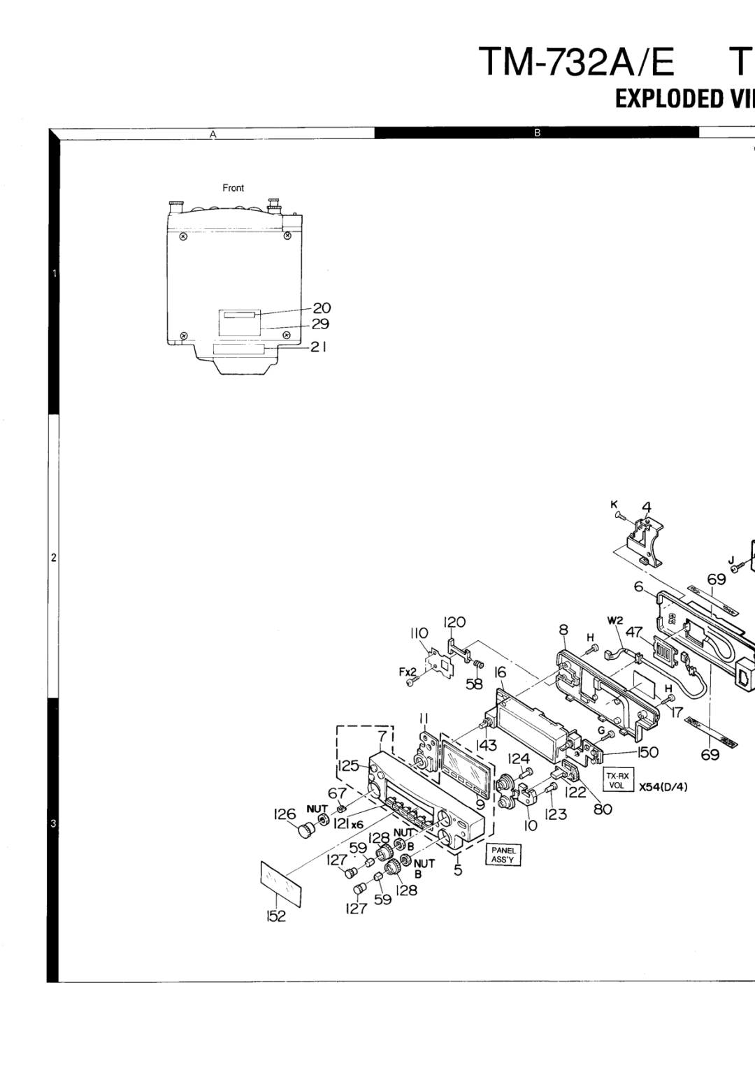 Kenwood tm-732A/E manual 