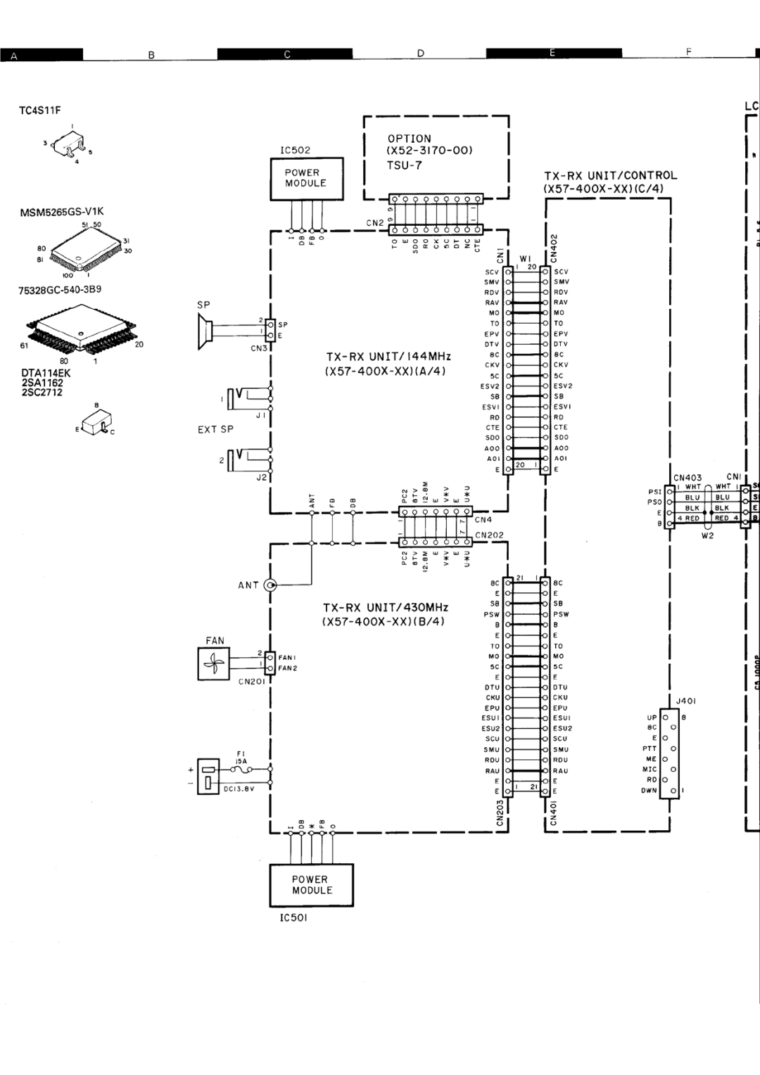 Kenwood tm-732A/E manual 