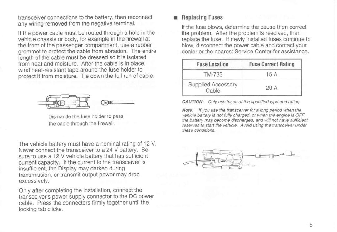 Kenwood TM-733A manual 