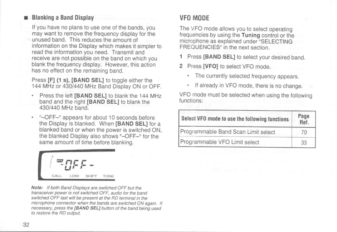 Kenwood TM-733A manual 