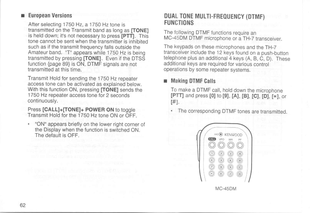 Kenwood TM-733A manual 