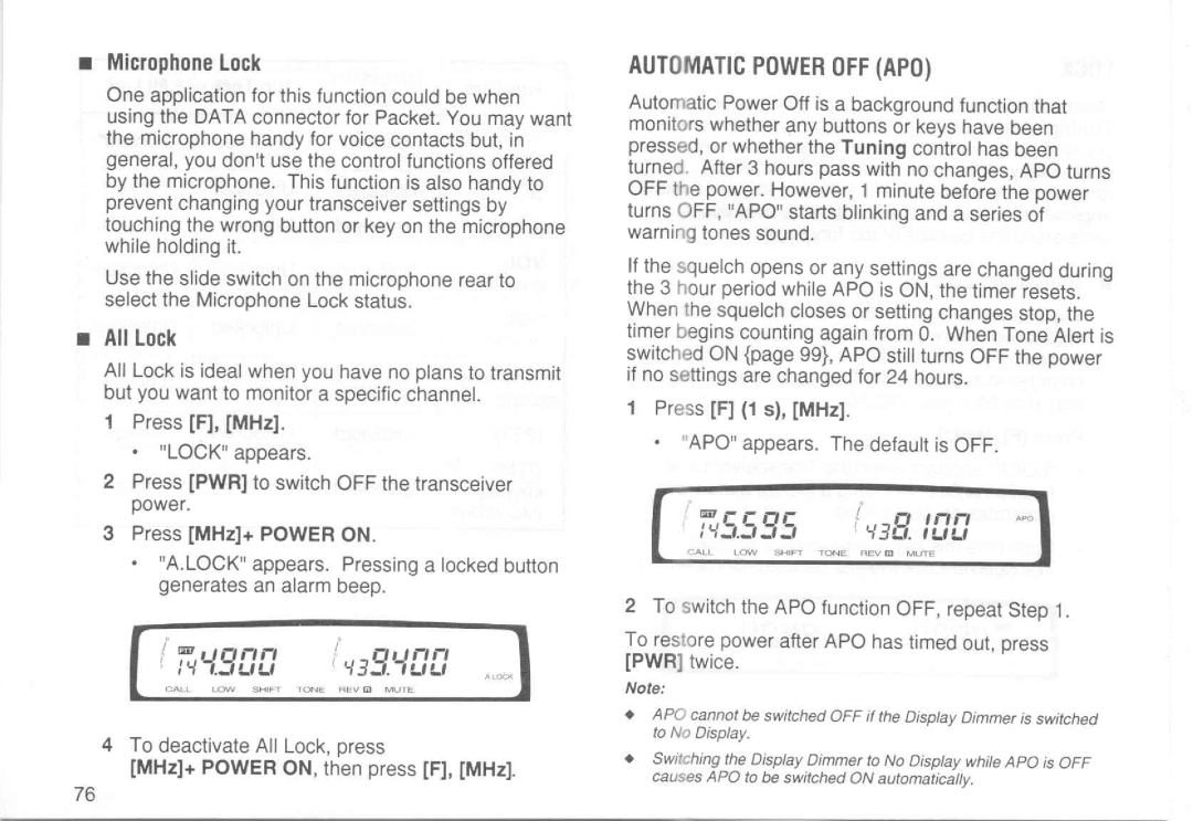 Kenwood TM-733A manual 