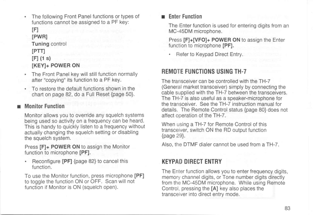 Kenwood TM-733A manual 