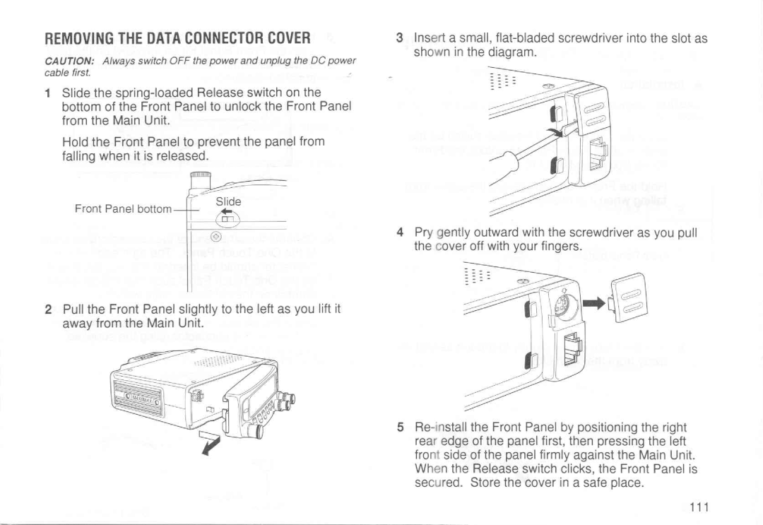 Kenwood TM-733A, TM-733E manual 