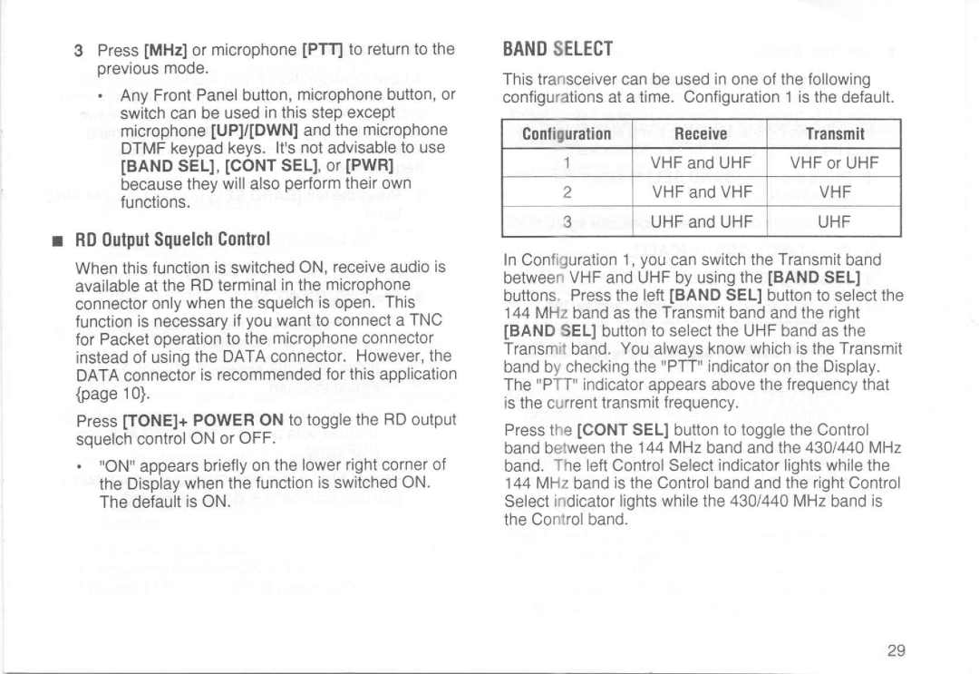 Kenwood TM-733A, TM-733E manual 