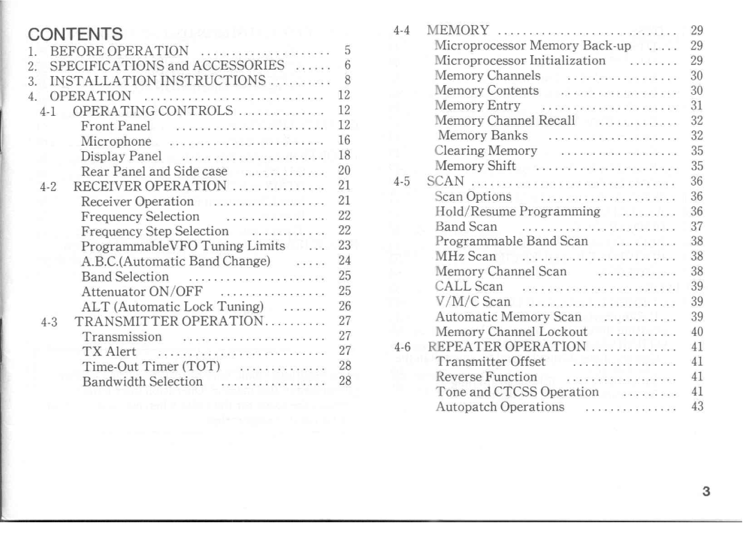 Kenwood TM-741E, TM-741A, TM-641A manual 