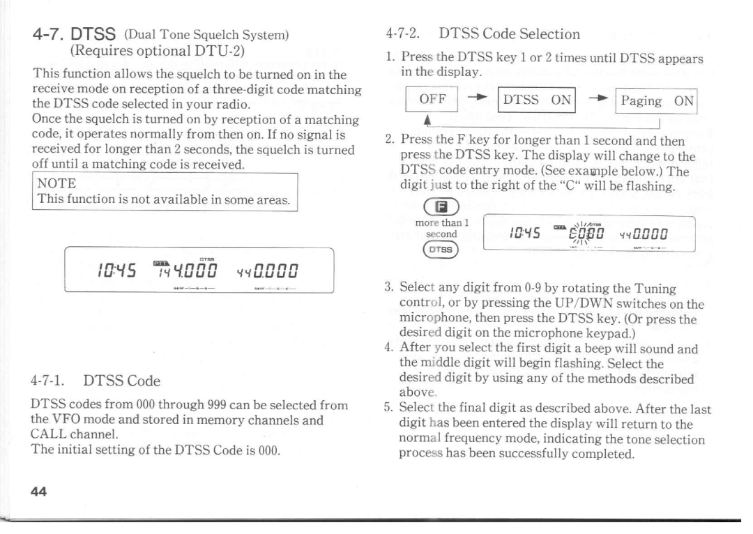 Kenwood TM-641A, TM-741E, TM-741A manual 