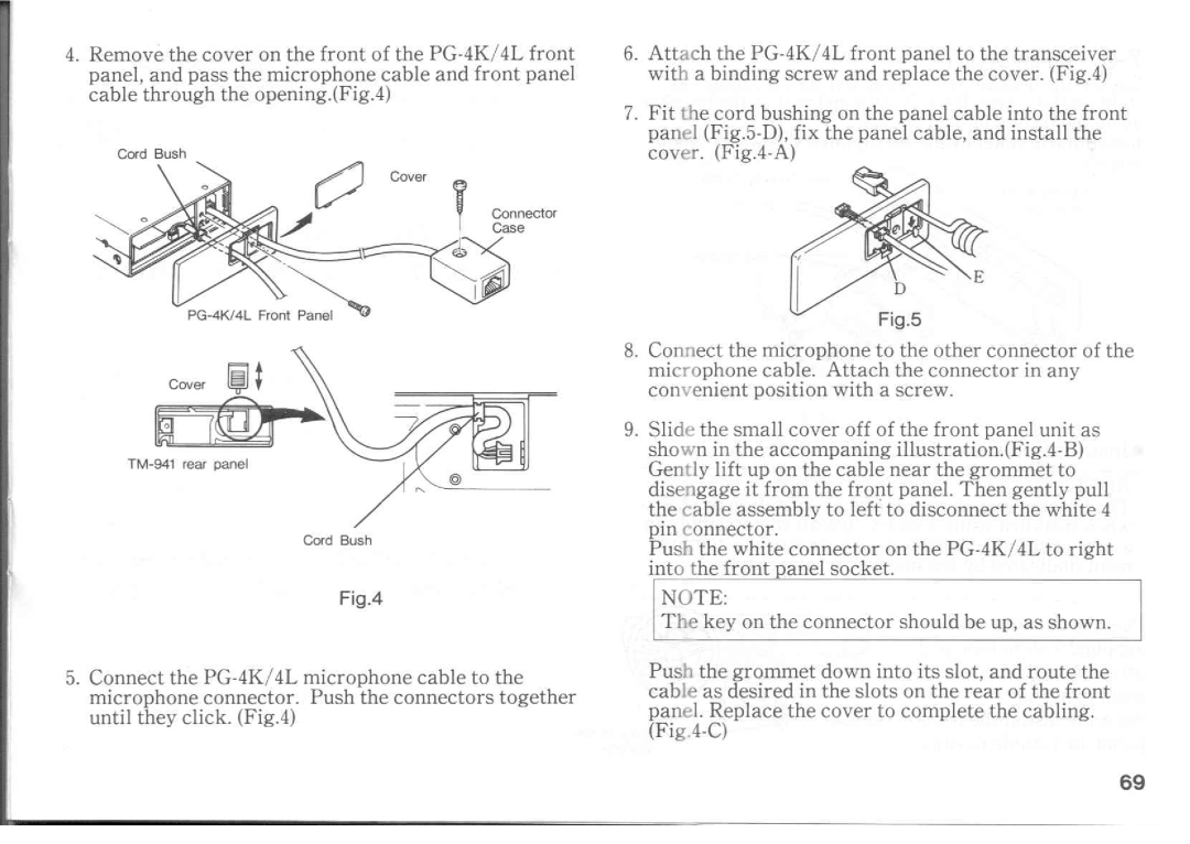 Kenwood TM-741E, TM-741A, TM-641A manual 