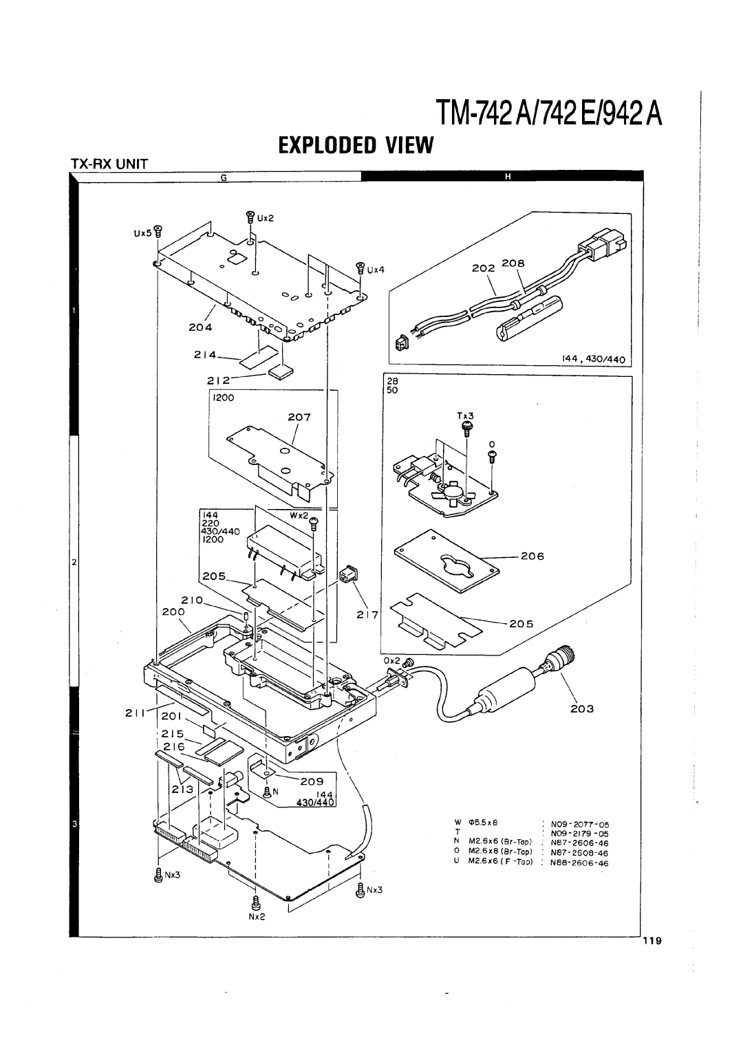 Kenwood TM-742 A/E manual 