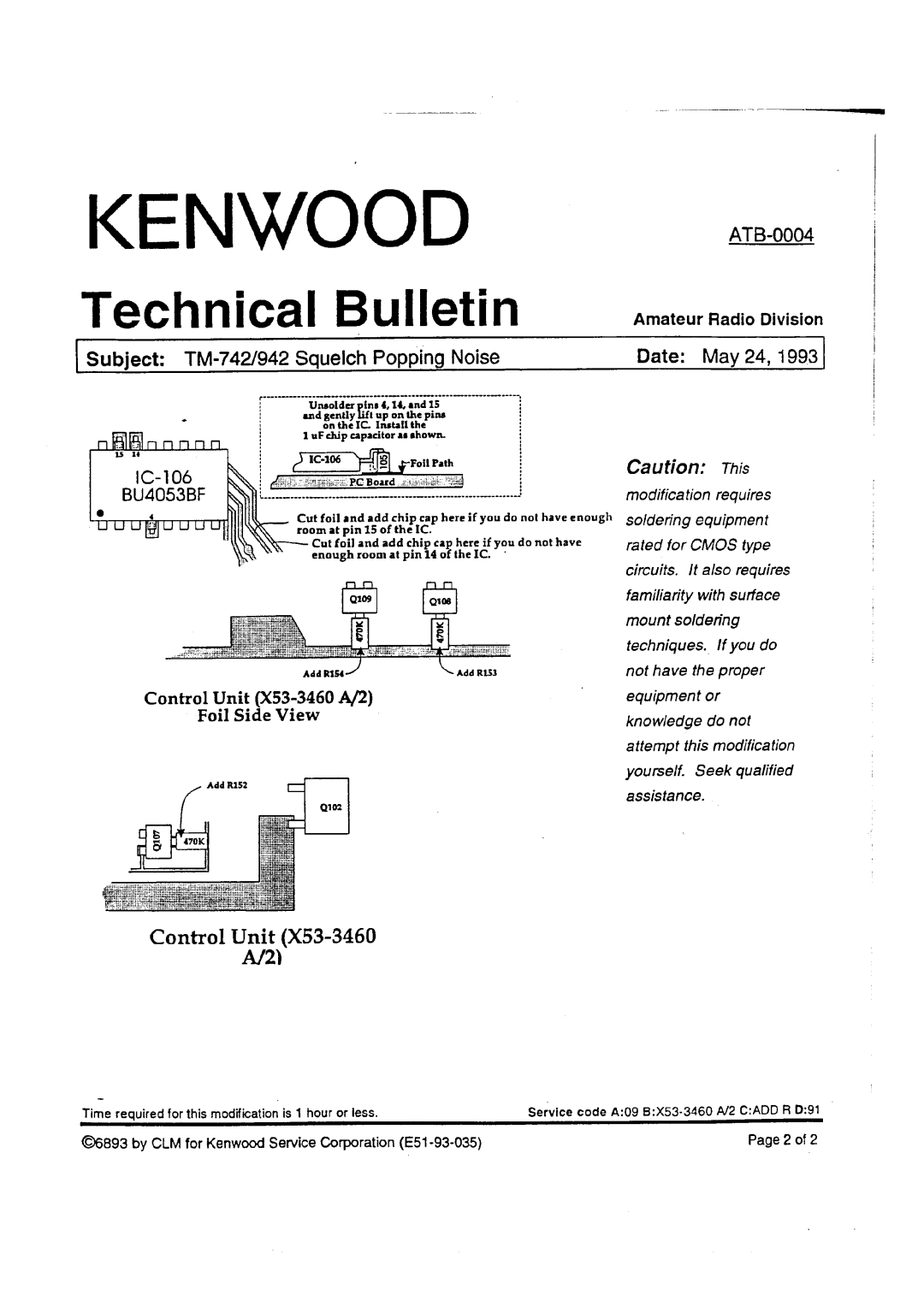 Kenwood TM-742 A/E manual 