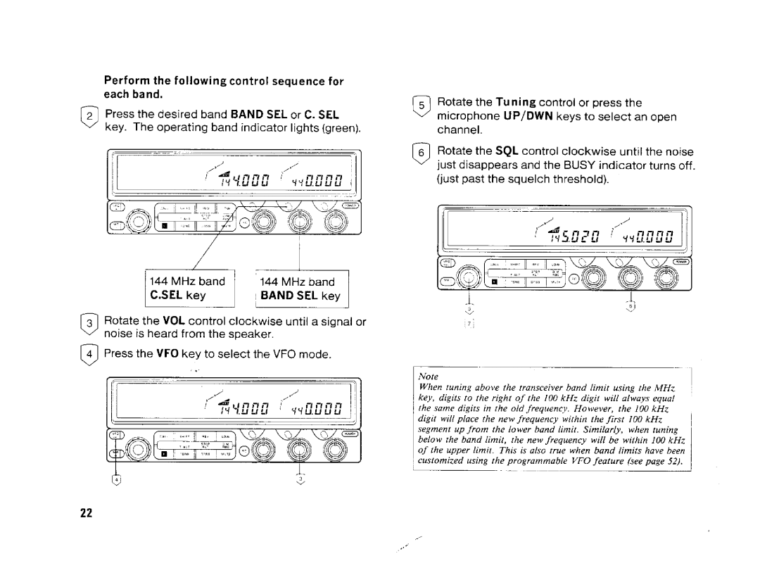 Kenwood TM-942A, TM-742A/E, TM642A manual 