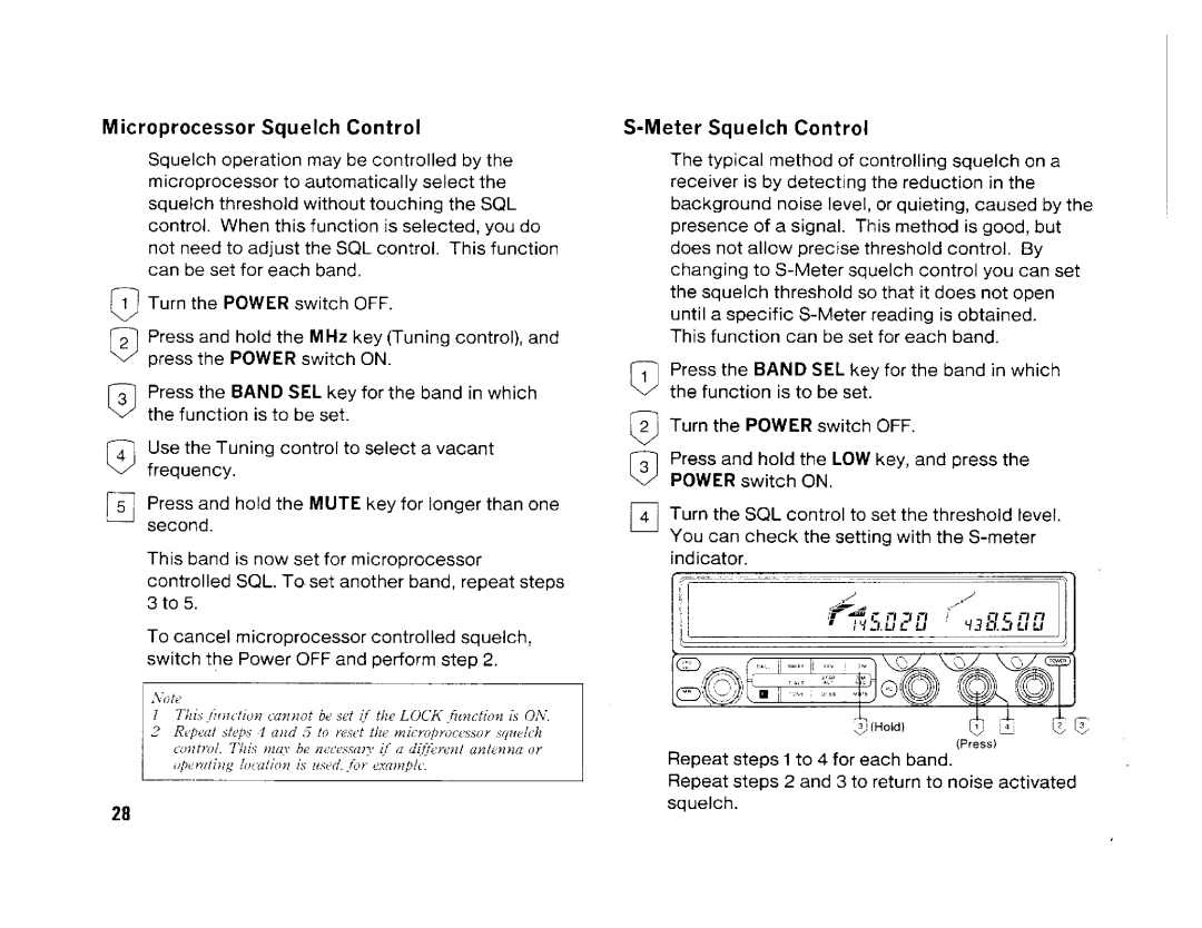 Kenwood TM-742A/E, TM-942A, TM642A manual 