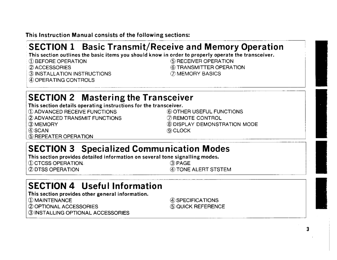 Kenwood TM642A, TM-742A/E, TM-942A manual 