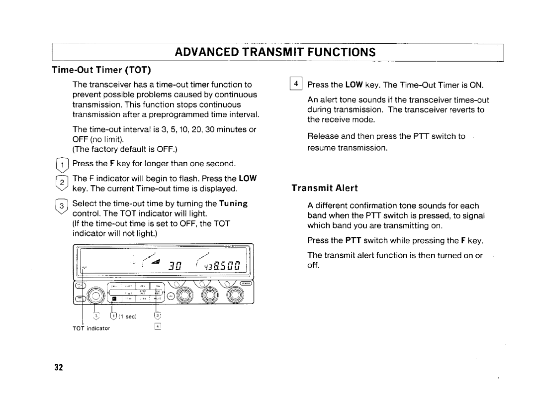 Kenwood TM-742A/E, TM-942A, TM642A manual 