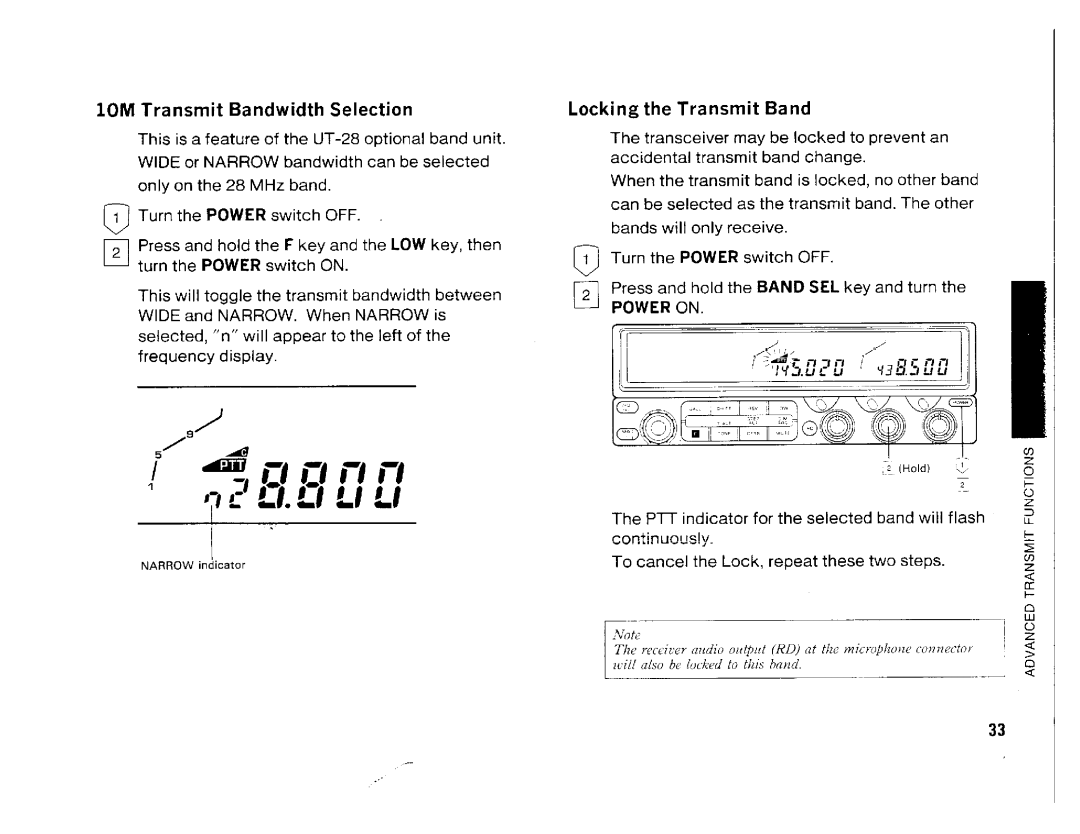 Kenwood TM-742A/E, TM-942A, TM642A manual 