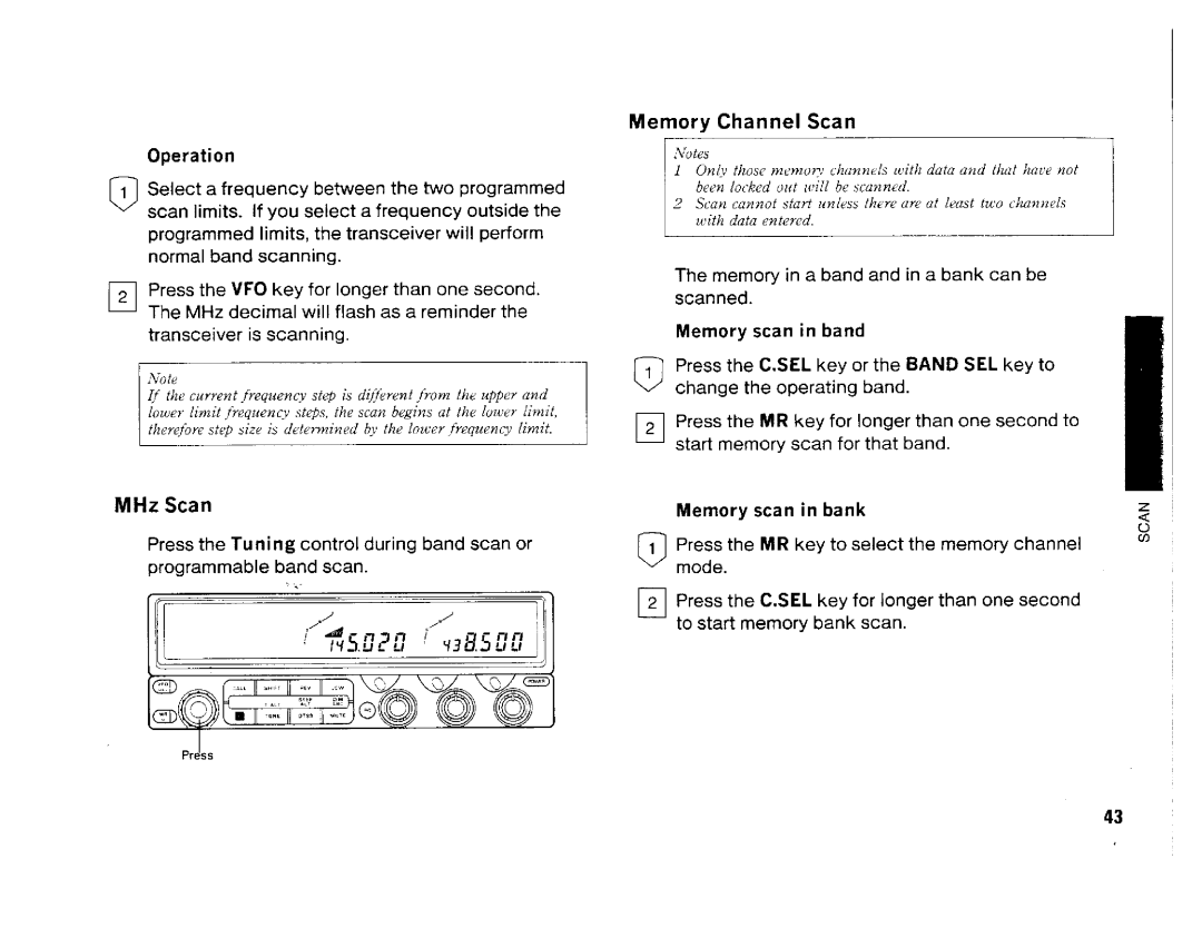 Kenwood TM642A, TM-742A/E, TM-942A manual 