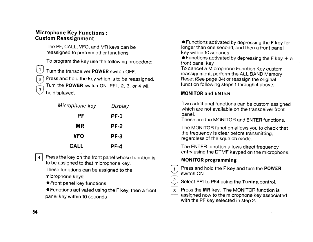 Kenwood TM-942A, TM-742A/E, TM642A manual 