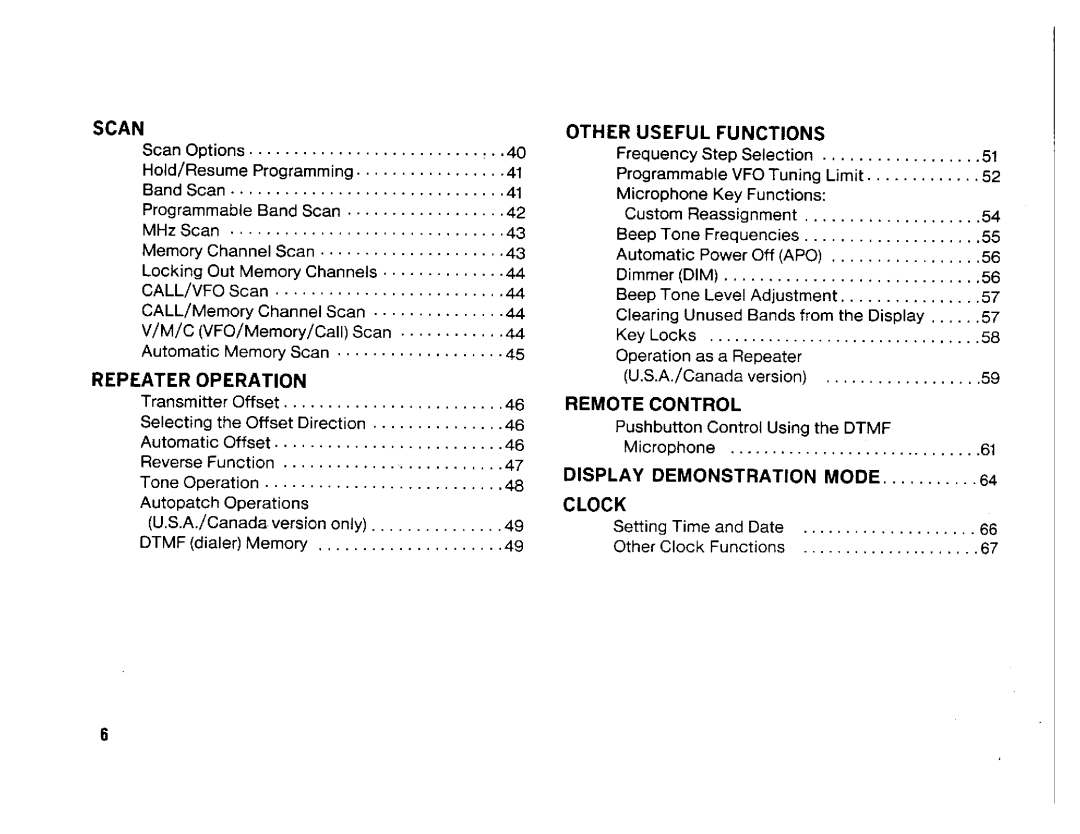 Kenwood TM-942A, TM-742A/E, TM642A manual 