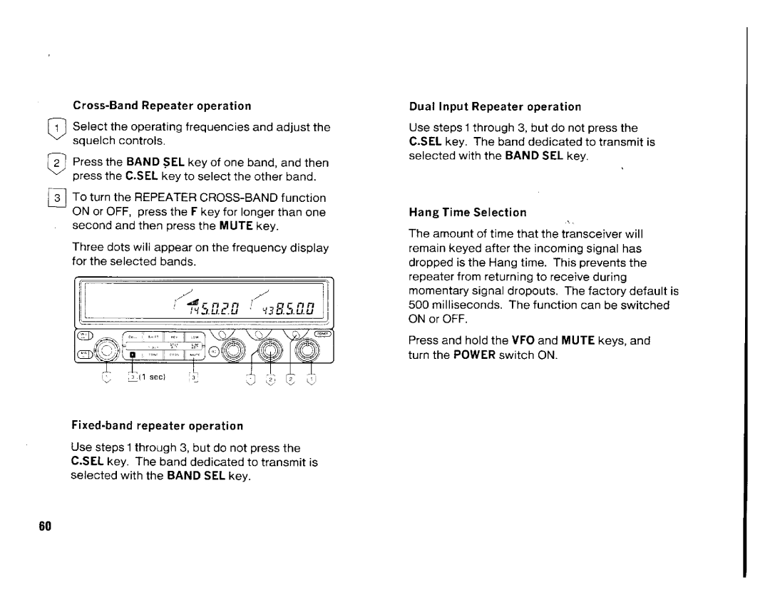 Kenwood TM-742A/E, TM-942A, TM642A manual 