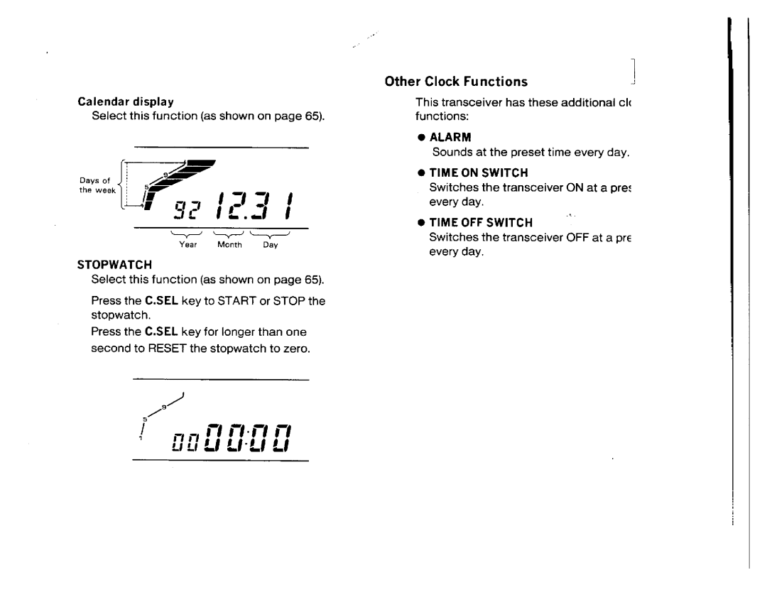 Kenwood TM642A, TM-742A/E, TM-942A manual 