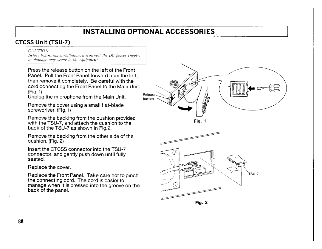 Kenwood TM-742A/E, TM-942A, TM642A manual 