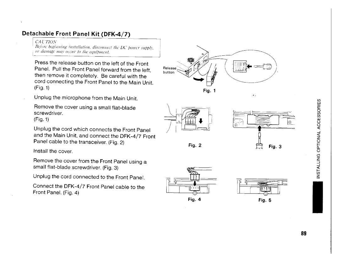 Kenwood TM-742A/E, TM-942A, TM642A manual 