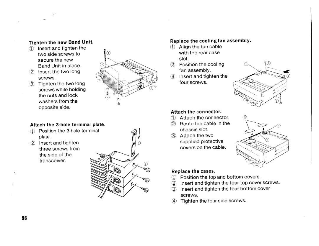 Kenwood TM-742A/E, TM-942A, TM642A manual 