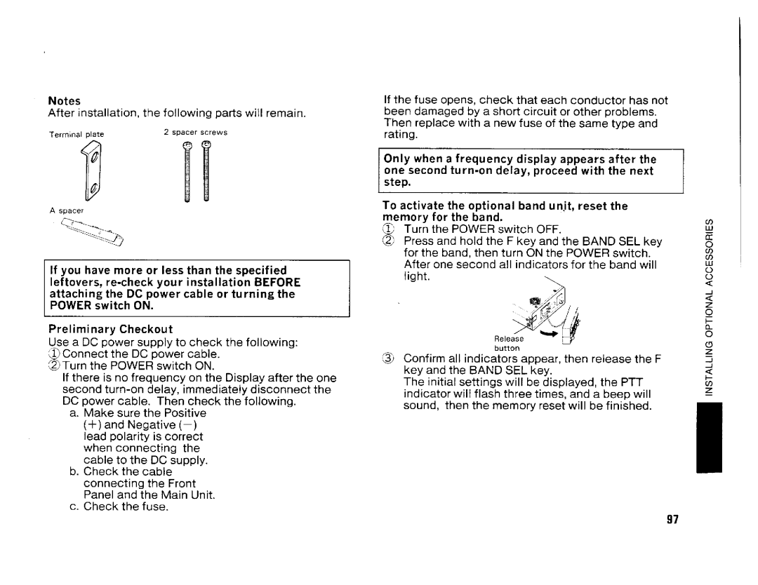 Kenwood TM-742A/E, TM-942A, TM642A manual 