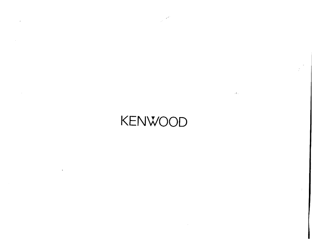 Kenwood TM-942A, TM-742A/E, TM642A manual 