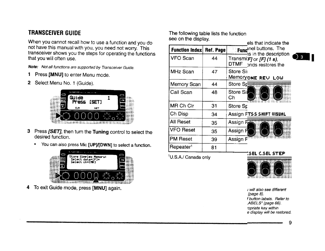 Kenwood TM-V7E, TM-V7A manual 