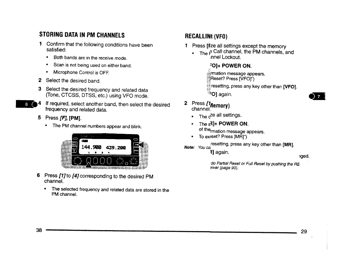 Kenwood TM-V7A, TM-V7E manual 