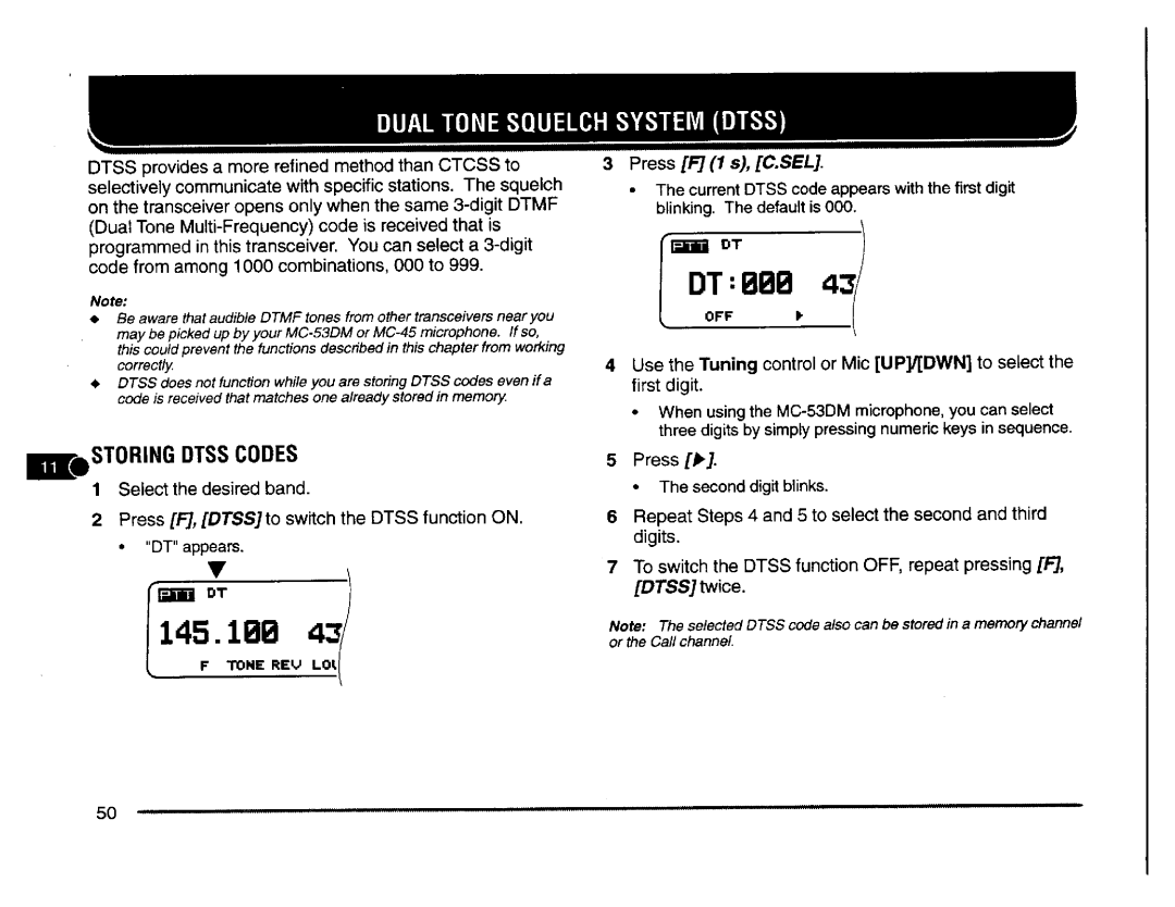 Kenwood TM-V7A, TM-V7E manual 