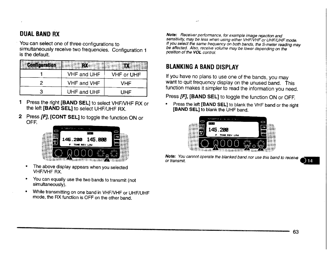 Kenwood TM-V7E, TM-V7A manual 