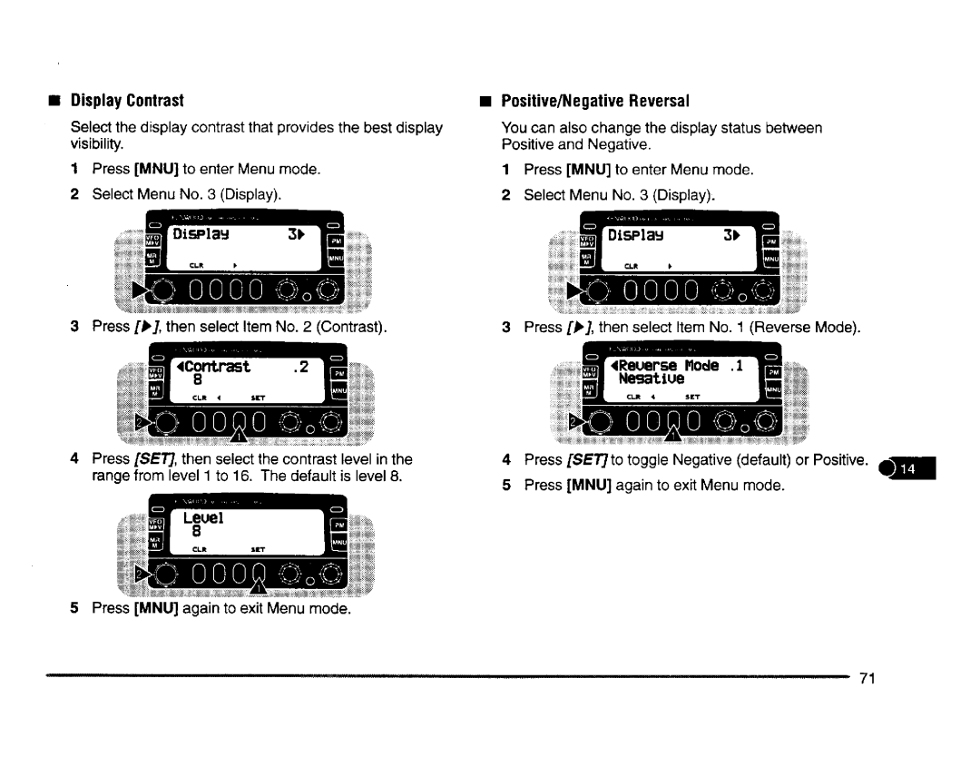 Kenwood TM-V7E, TM-V7A manual 