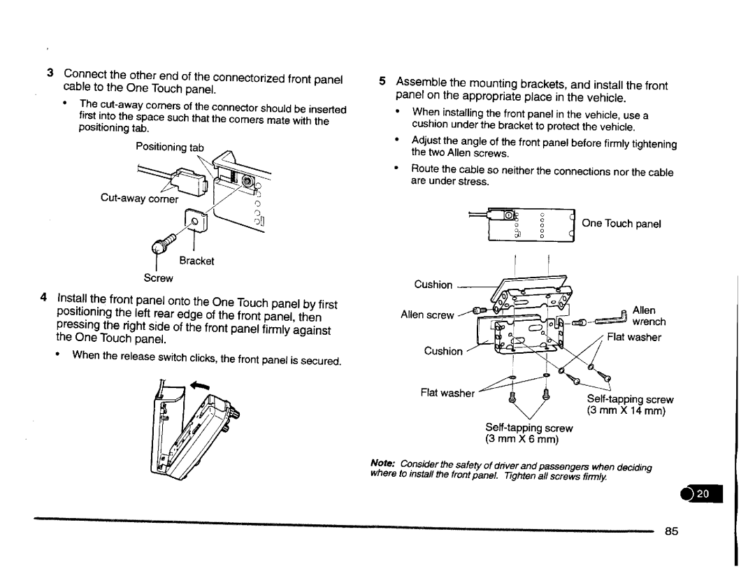 Kenwood TM-V7E, TM-V7A manual 