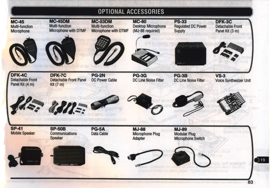 Kenwood TM-V7A instruction manual 