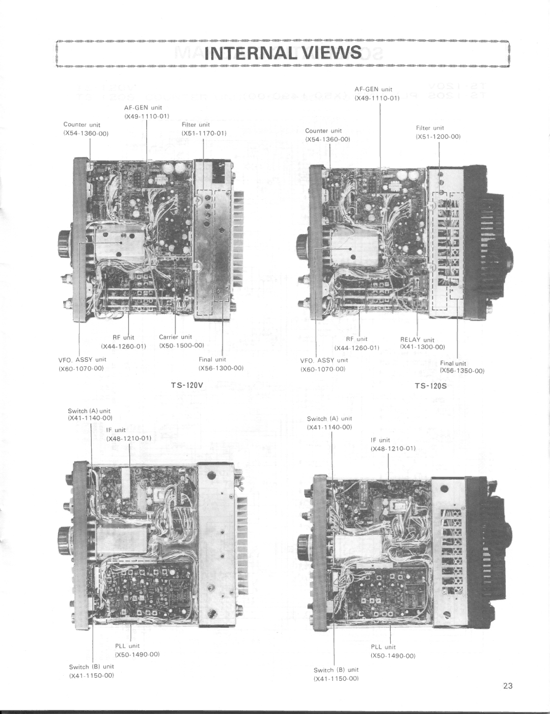 Kenwood TS-120S, TS-120V manual 