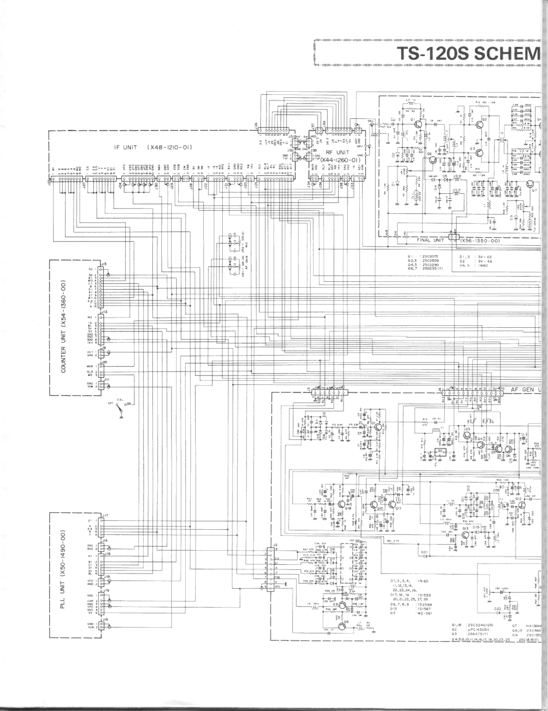 Kenwood TS-120S, TS-120V manual 