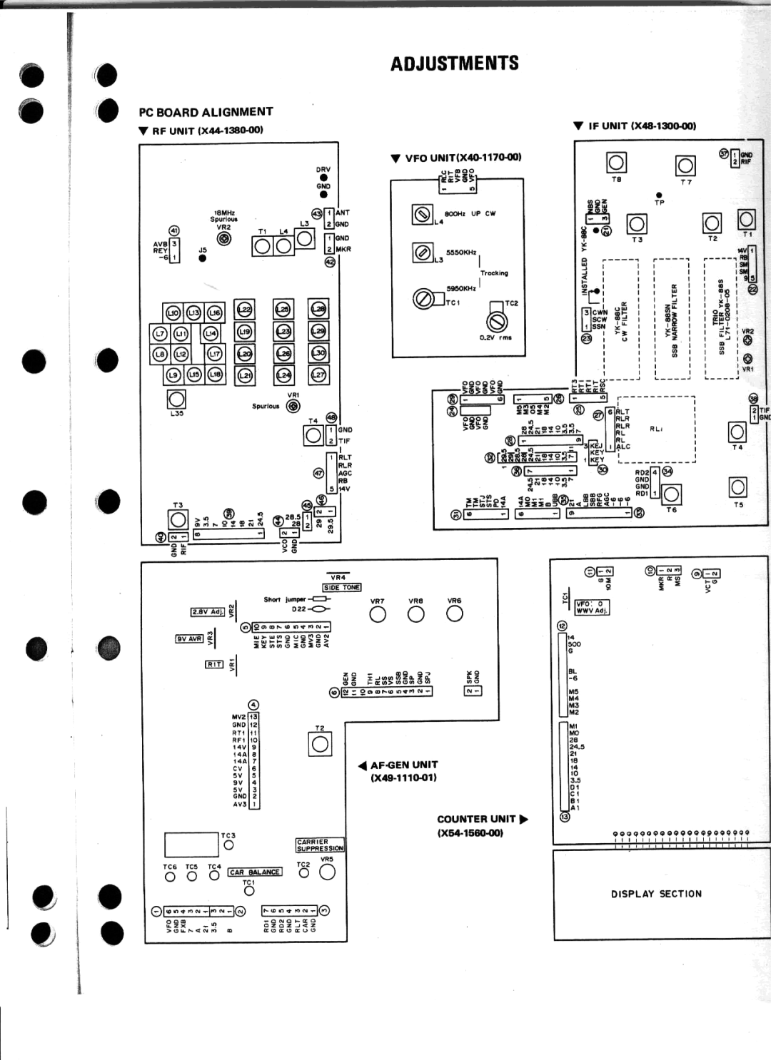 Kenwood TS-130V manual 