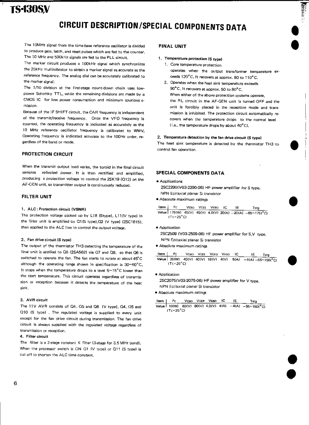 Kenwood TS-130V manual 