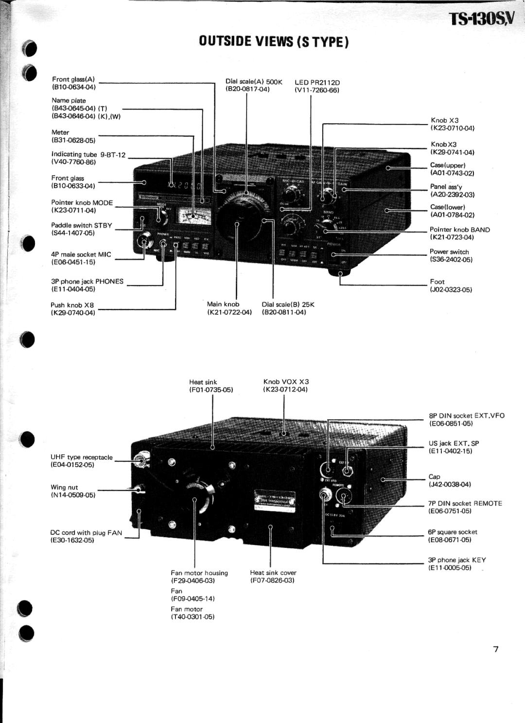 Kenwood TS-130V manual 