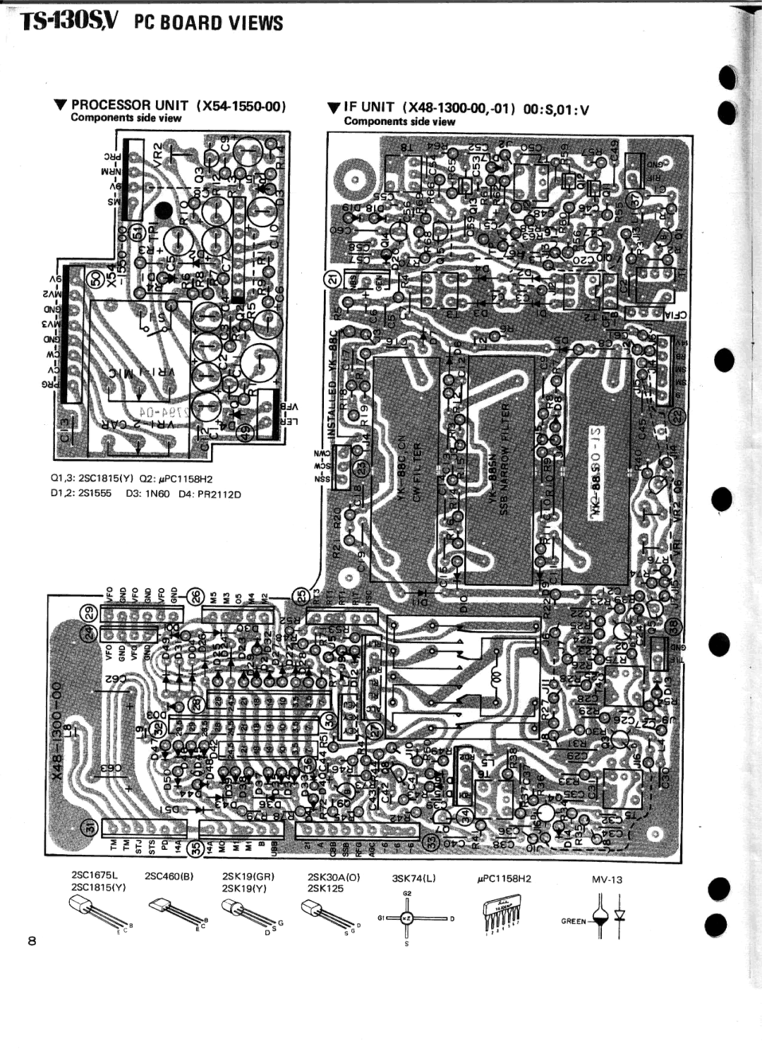 Kenwood TS-130V manual 